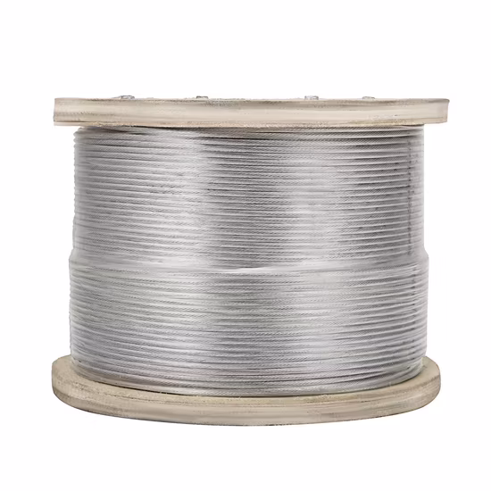 Fournisseur de câble d'avion de câble métallique de Ss Inox 316 3mm