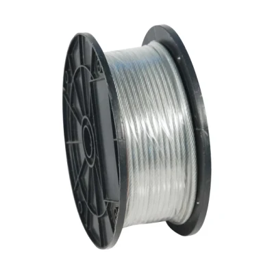 Câble métallique de câble d'acier inoxydable 304 1/8