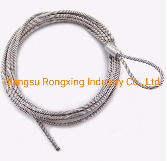 Câble d'avion en acier inoxydable préformé 1X7 -8.0mm Type 302/304